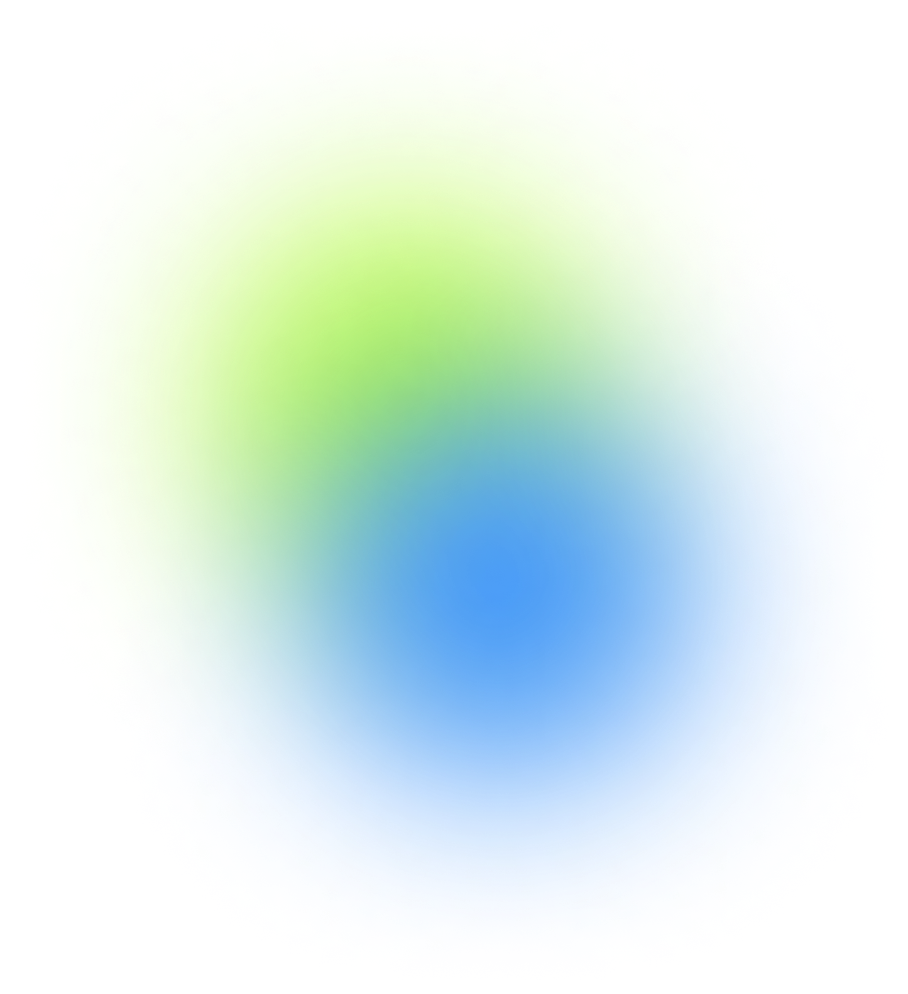 Glowing gradient backdrop